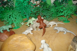 Marx Cynognathus Dinosaur Toys