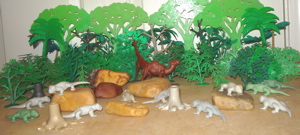 Marx Cynognathus Dinosaur Toys