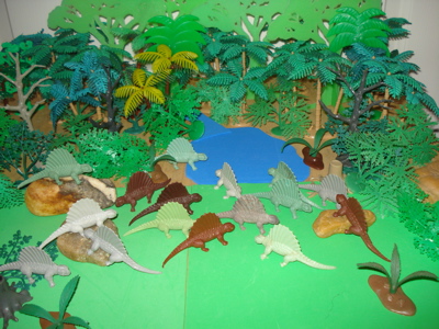 Marx Dimetrodon Dinosaur Toys