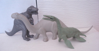 Large Mold Brontosaurus Kronosaurus Pot Belly T-Rex