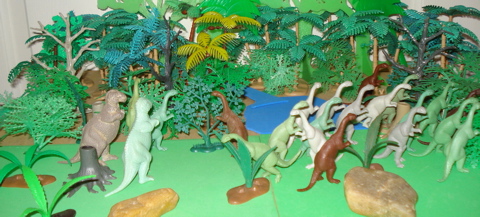 Marx Plateosaurus Dinosaur Toys