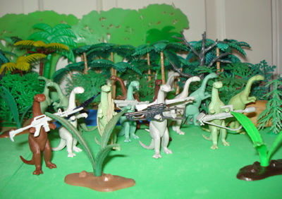 Marx Plateosaurus Dinosaur Toys