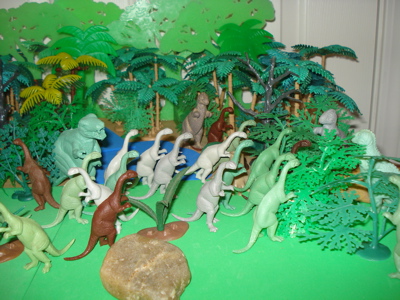 Marx Plateosaurus Dinosaur Toys