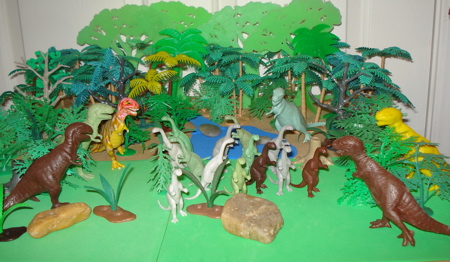 Marx Plateosaurus Dinosaur Toys