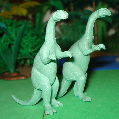 MARX 1955 Plateosaurus Original Vintage Antique Grey Dinosaur Prehistoric 