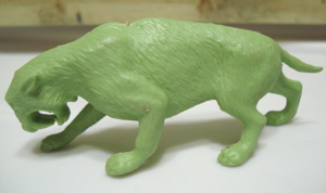 Marx Dinosaur Toys Smilodon