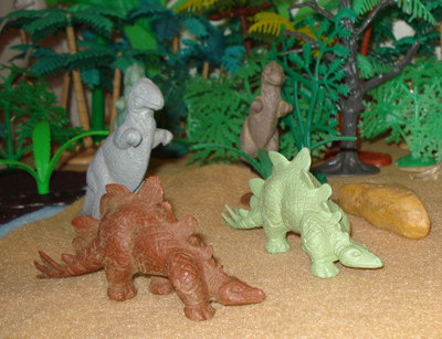 Marx Stegosaurus Dinosaur Toys