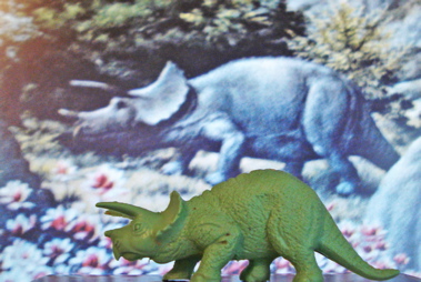 Marx Triceratops Dinosaur Toys