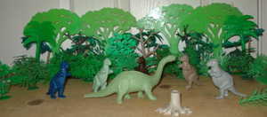 Marx Brontosaurus Dinosaur Toys