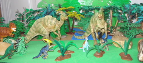 Parasaurolophus Dinosaur Toys