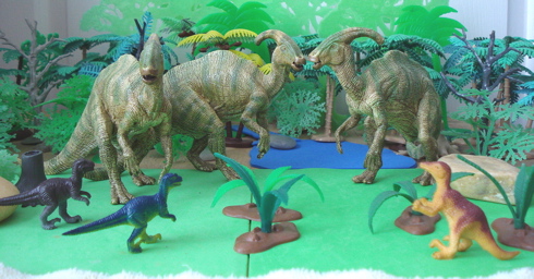 Parasaurolophus Dinosaur Toys