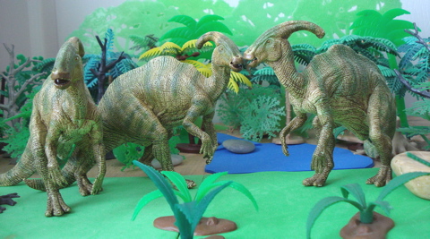 Parasaurolophus Dinosaur Toys