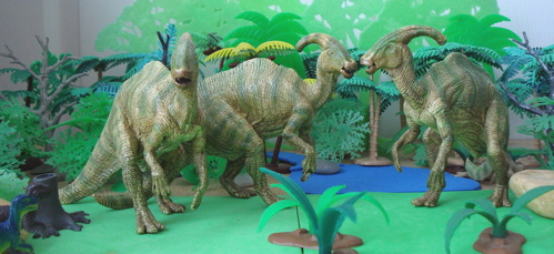 Parasaurolophus Dinosaur Toys