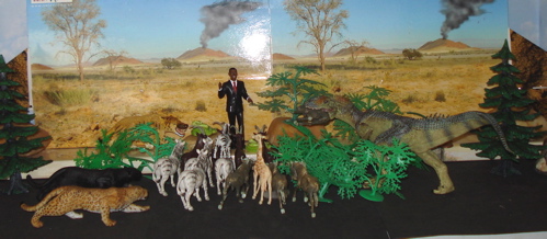 Papo, Allosaurus, Britains, obama, Dinosaur Toys