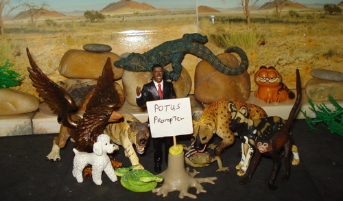 Obama, Dinosaur Toys