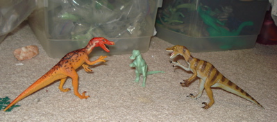 Carnegie Velociraptor Dinosaur Toys