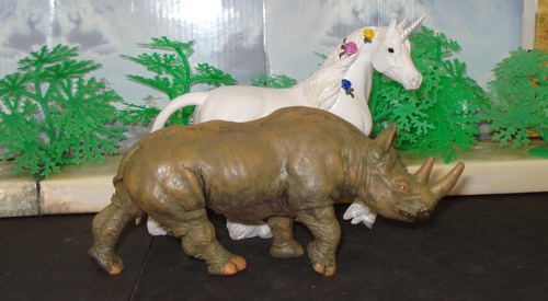 Safari Ltd, Unicorn, Papo, Rhinoceros, Dinosaur Toys