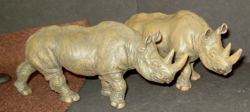 Papo, Rhinoceros, Dinosaur Toys
