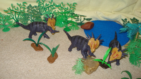 Styracosaur Dinosaur Toys