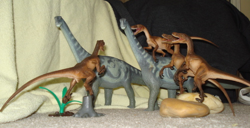 Velociraptors Dinosaur Toys