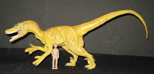 Un Vélociraptor 18 cm Série Dinosaure Safari Ltd 410601 