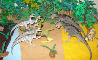 Acrocanthosaurus Dinosaur Toys