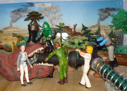 Rexford, Rexford Dinosaur, MR. T, Doctor Doom, SRG, Stegosaurus, Endoscopy, Dinosaur Toys