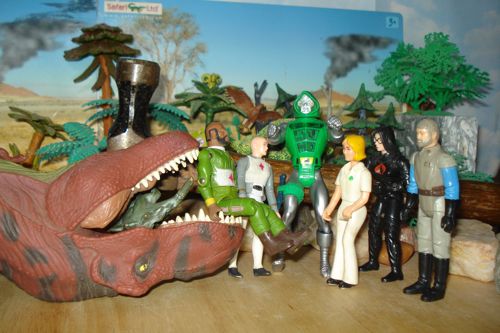 Rexford, Rexford Dinosaur, MR. T, Doctor Doom, SRG, Stegosaurus, Dinosaur Toys