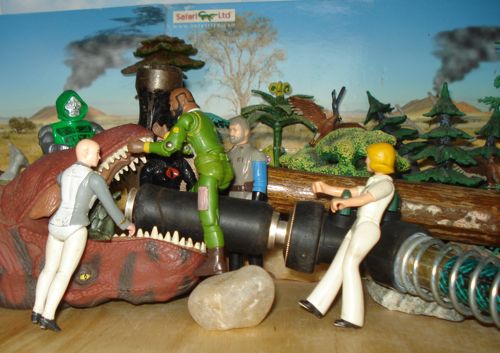 Rexford, Rexford Dinosaur, MR. T, Doctor Doom, SRG, Stegosaurus, Endoscopy, Dinosaur Toys