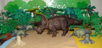 Bullyland Triceratops Dinosaur Toys