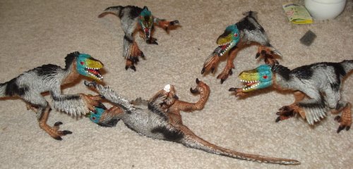 Bullyland Velociraptor Dinosaur Toys