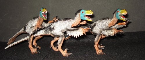 Bullyland Velociraptor Dinosaur Toys