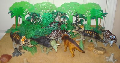 Carnegie Triceratops Dinosaur Toys