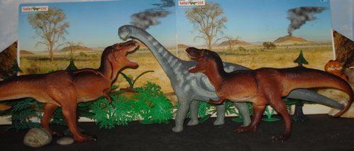 camarasaurus, tyrannosaurus rex, Dinosaur Toys