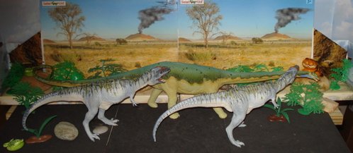 diplodocus, giganotosaurus, Dinosaur Toys