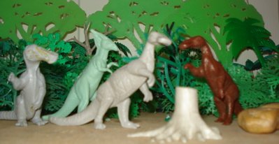 Marx Trachodon Dinosaur Toys