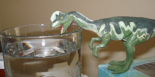 Jurassic Park, JP.02, Dilophosaurus, Dinosaur Toys