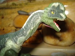 Jurassic Park, JP.02, Dilophosaurus, Dinosaur Toys