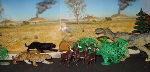 Britains, Papo, allosaurus, Dinosaur Toys