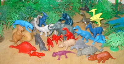MPC figures Dinosaur toys