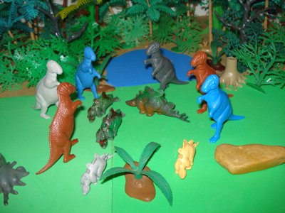 MPC Allosaurus Dinosaur Toys