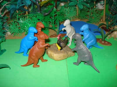 MPC Allosaurus Dinosaur Toys