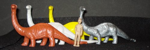 MPC Brontosaurus Dinosaur Toys