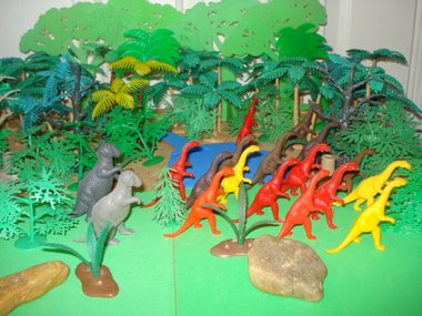 MPC Plateosaurus Dinosaur Toys