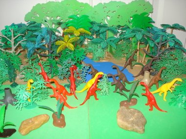 MPC Plateosaurus Dinosaur Toys