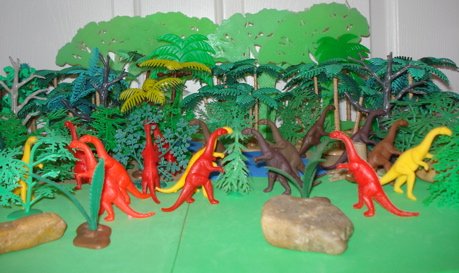 MPC Plateosaurus Dinosaur Toys