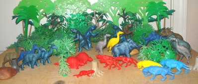 MPC figures Dinosaur Toys