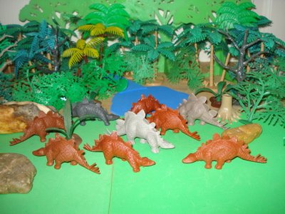 MPC Stegosaurus Dinosaur Toys