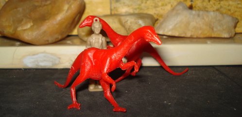 MPC Struthiomimus, Struthiomimus, Dinosaur toys