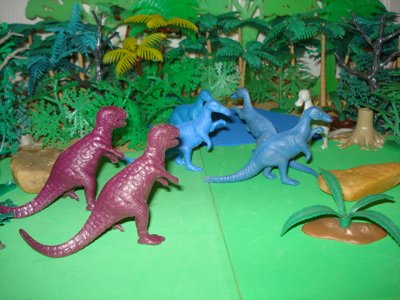MPC Trachodon Dinosaur Toys